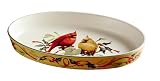 Lenox Winter Greetings Everyday Oval Baker