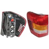 02-04 JEEP GRAND CHEROKEE TAIL LIGHT LH (DRIVER SIDE) SUV, From 08 02 (2002 02 2003... by Parts Train