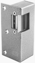 ROFU 1512 Fail Secure-Gray Electric Strike with surface mount faceplate 3-6 VDC/ 8-16 VAC,