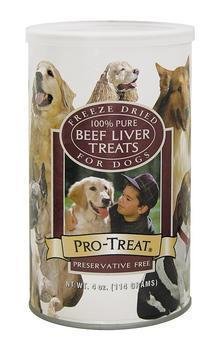 More image Freeze Dried Dog Liver Treats 4oz (Catalog Category: Dog / Dog Treats)