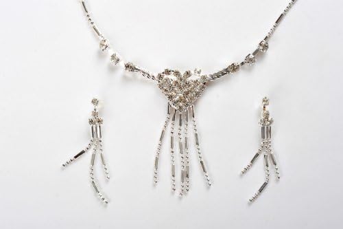 Mandarin Pack of 12 "Heart of Jewels" Necklace-Earring Set (NLES-04 US)