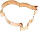 Old River Road Chick Shape Cookie Cutter, Copper