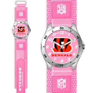 Cincinnati Bengals NFL Girls Future Star Series Watch (Pink)