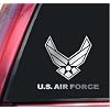 U.S. Air Force Vinyl Decal Sticker - Shiny Chrome