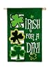 Irish for a Day Regular Size Applique Flag