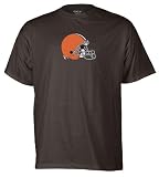NFL Men's Cleveland Browns Logo Premier Tee Shirt (Brown Suede, Small)