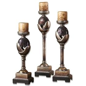 Billy Moon Candleholders Accessories and Clocks by Uttermost