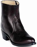 Men's Durango 7 Comfortable Leather Cushion Casual Side Zip Western Boots