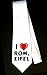 I Love Rom, Eifel Party Decoration Necktie