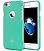 GOOSPERY Pearl Jelly for Apple iPhone 7 Case (2016) Slim Thin Rubber Case (Mint) IP7-JEL-MNT