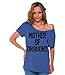 Awkwardstyles Women's Mother Of Dragons Off Shoulder Tops T-shirt B + Bookmark