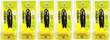 6 Pack of 2.6 Medium Yellow Furminator Professional Deshedding Tools for Long and Shot-haired Dogs and Cats