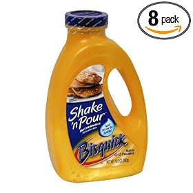 Bisquick Pancake And Baking Mix Shake And Pour, 10.6-Ounce Containers (Pack of 8)