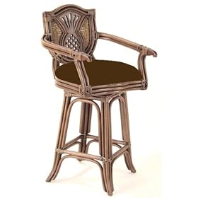 Pinzon Pineapple Swivel Barstool 
