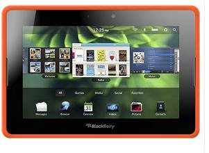 Orange Silicone Gel Skin Case Blackberry Playbook
