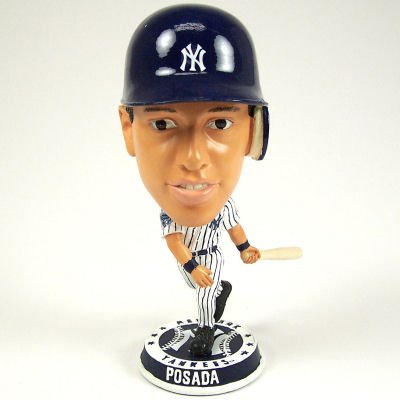 Buy NEW YORK YANKEES JORGE POSADA OFFICIAL MLB BOBBLEHEAD BOBBLE by Forever Collectibles