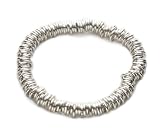 Sterling Silver Ruff & Tumbal ladies/med expanding charm bracelet in collectable box