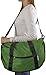 ChicoBag Reusable Duffel rePETe Shopping Tote (Online Green, Bag Handle 17-29-Inch, Bag Body 12-Inch x 19-Inch, Pouch 7.5-Inch x 6.5-Inch)
