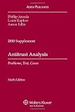Antitrust Analysis: Problems Text & Cases 2010 Supplement