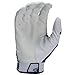 Easton Youth HS3 Batting Gloves, White/Red, Medium