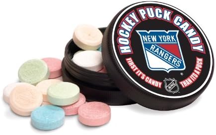 NHL New York Rangers Hockey Puck Candy
