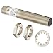 Eaton E57-12GS02-CDB Inductive Sensor, 3 Wire, Shielded, NPN, NO Output Type, 4-Pin Micro QD Connection Type, 12mm Sensing Face Diameter, 2mm Sensing Range, 10-30VDC Operating Voltage