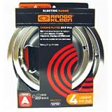 Universal Drip Pans 4-pc. Set - Chrome (2 Large/ 2 Small)