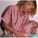 Nursing Shawl Breastfeeding Cover-up in Brown