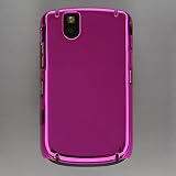 BLACKBERRY 9630 / TOUR CHROME CASE HOT PINK REAR PROTECTOR ONLY