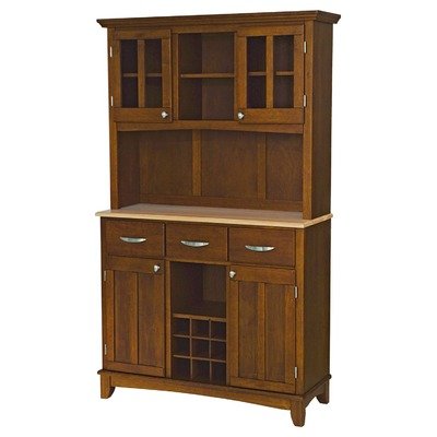 Home Styles 5100-0071-72 Large Wood Server Buffet Table
