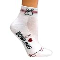 I Love Bowling Socks by Master