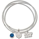 NHL Toronto Maple Leafs Triple Bangle Bracelet