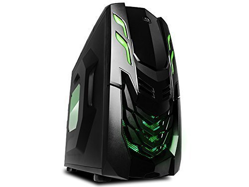 Microtel Computer AM8011 Liquid Cooling Gaming PC Computer with 4.0GHz Intel i7 4790K, 16GB DDR3 2133mhz, 2TB 7200RPM, 240GB SSD III, 24X DVD-RW, Nvidia Geforce 970 GTX 4GB Video, 800W PS, Card Reader, WiFi