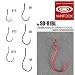 ｳｧンフック(VANFOOK) デビルスナップオンフック SO-81BL レッド #4 SO-81BL