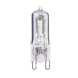 Bulbrite Q20G9/120 120-Volt Halogen JC Type Line Voltage G9 Bulb, 20-Watt
