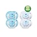 Avent Night Time Pacifiers (3-6 Months)- 4 pk