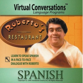 Cover image : Spanish - Roberto's Restaurant a Virtual Conversations® language program