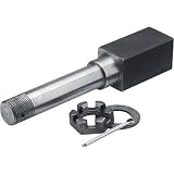 Tie Down Axle Spindle - 1 1/2in. Square, 8in. Long, Single