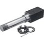 Tie Down Axle Spindle - 1 1/2in. Square, 8in. Long, Single