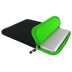 Cool Bananas ShockProof Pouch Tasche f�r Apple MacBook Pro (33,8 cm (13,3 Zoll) schwarz / gr�n