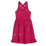 Girls' Genuine Kids from OshKosh Dark Pink Embroidered Dress