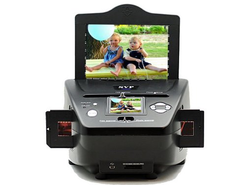 NEW! PS9700(with 4GB) 3-in-1 Digital Photo/Negative Films/Slides Scanner with built-in 2.4 LCD Screen with FREE 4GB SDHC Memory Card