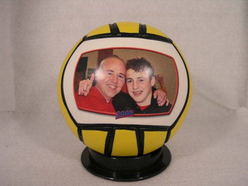 "YOUR PHOTO Water Polo 6"" Size. Great for game balls, gifts, coaches, players, fans, awards, contests, graduations, seniors, leagues, high school, college, varsity, holidays, parents, trophies, clubs. Print pictures, individuals, teams, logos."