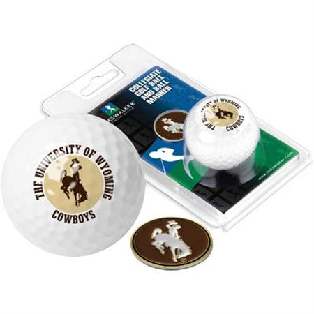 Wyoming Cowboys Uw Ncaa Collegiate Logo Golf Ball Ball Marker