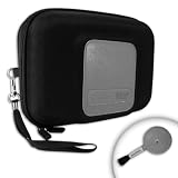 Premium Quality Hard Shell Carrying Case for DeLorme Earthmate PN-40 Handheld GPS and Garmin eTrex Handheld GPS / Legend GPS / Venture GPS and more- to hold unit, adapters, memory cards and other accessories***Includes Brush Air***