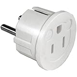 APC 40001 International Power Adapter with USA-to-European Schuko Connection (Discontinued by Manufacturer)