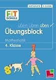 Fit f+â-+r die Schule +â-£bungsblock Mathematik 4.
