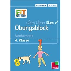 Fit f+�-+r die Schule +�-�bungsblock Mathematik 4.