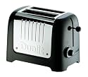 Dualit 25375 Lite 2-Slice Toaster, Soft Touch Black