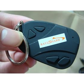 Mini Hidden Spy Remote Car Key Chain Spy Camera & DVR Covert Color AV Recorder Micro-Camera Hidden CCTV (resolution:720*480 pixels and 30 frame Micro SD card sold seperately exclusively from rateshark))